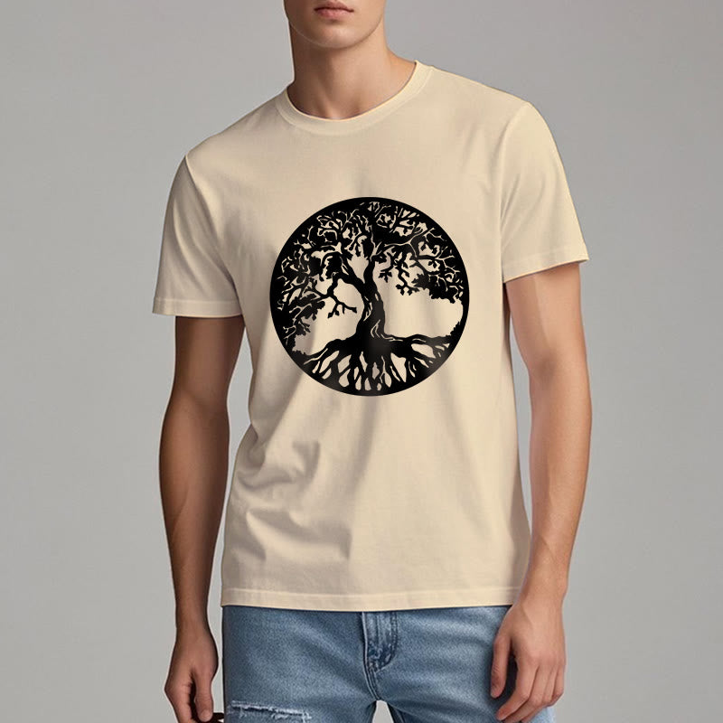 T-shirt Olivenorma Circle Arbre de vie