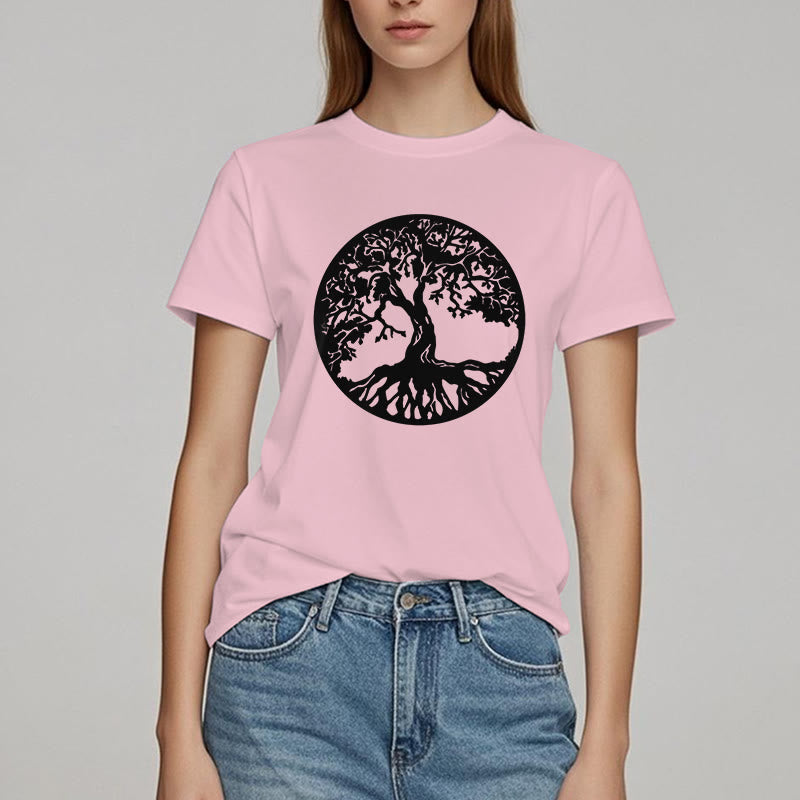 T-shirt Olivenorma Circle Arbre de vie