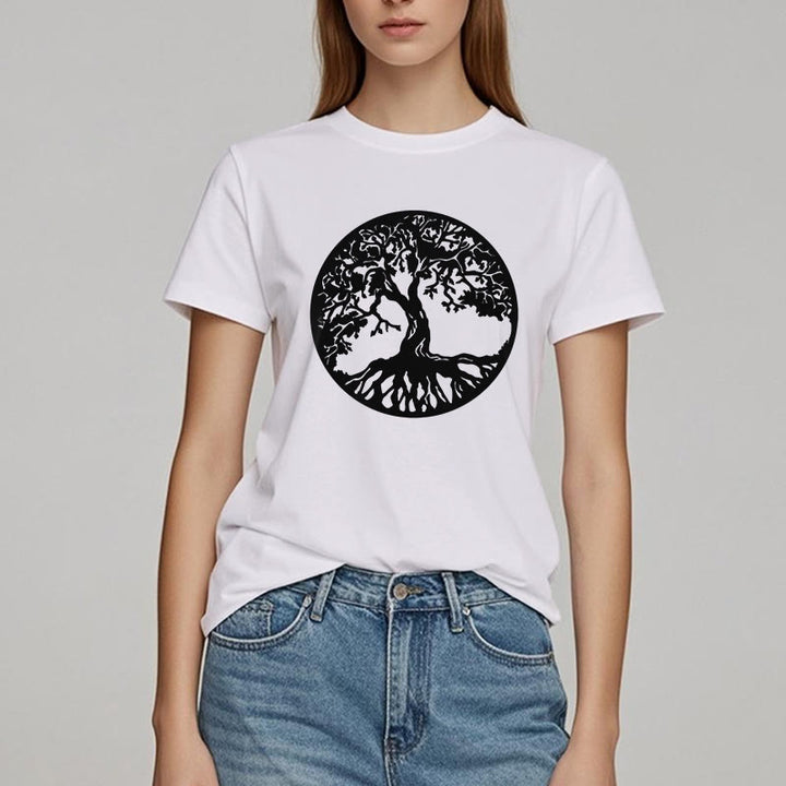 T-shirt Olivenorma Circle Arbre de vie