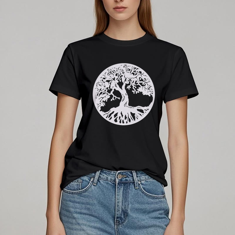 T-shirt Olivenorma Circle Arbre de vie