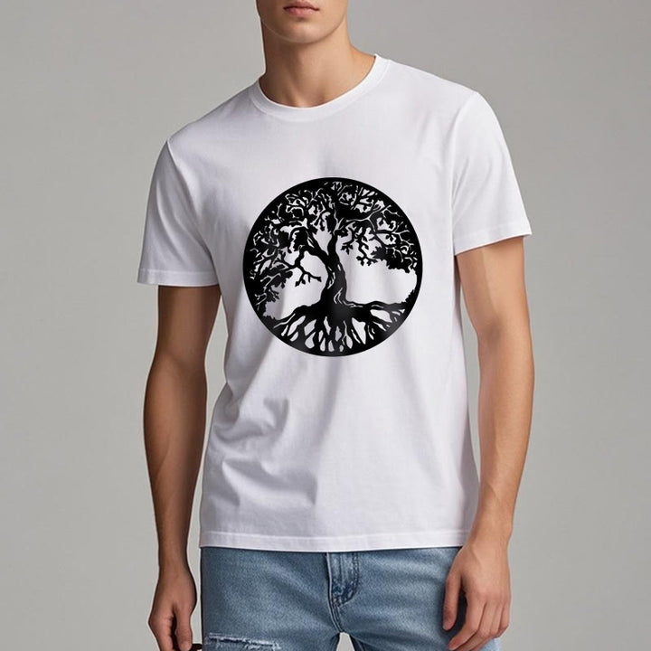 T-shirt Olivenorma Circle Arbre de vie