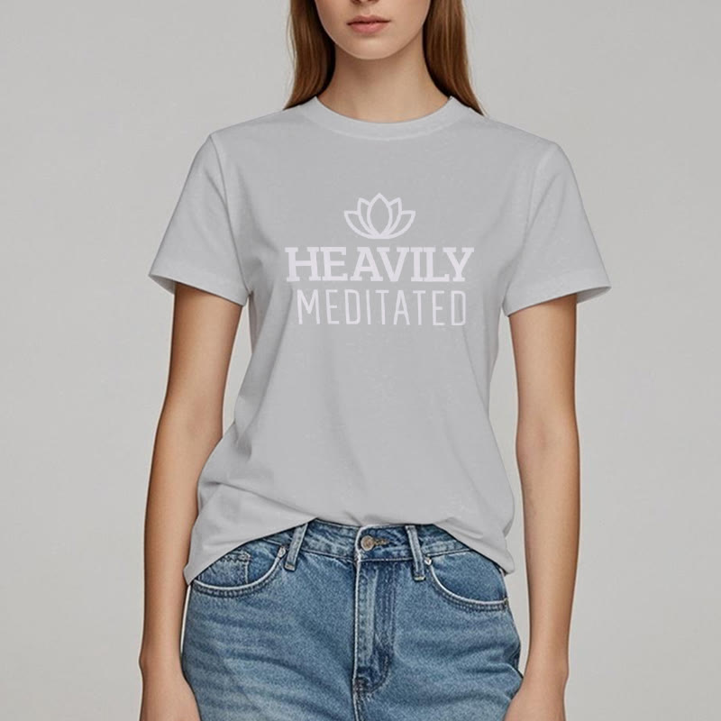 T-shirt Olivenorma Lotus fortement médité