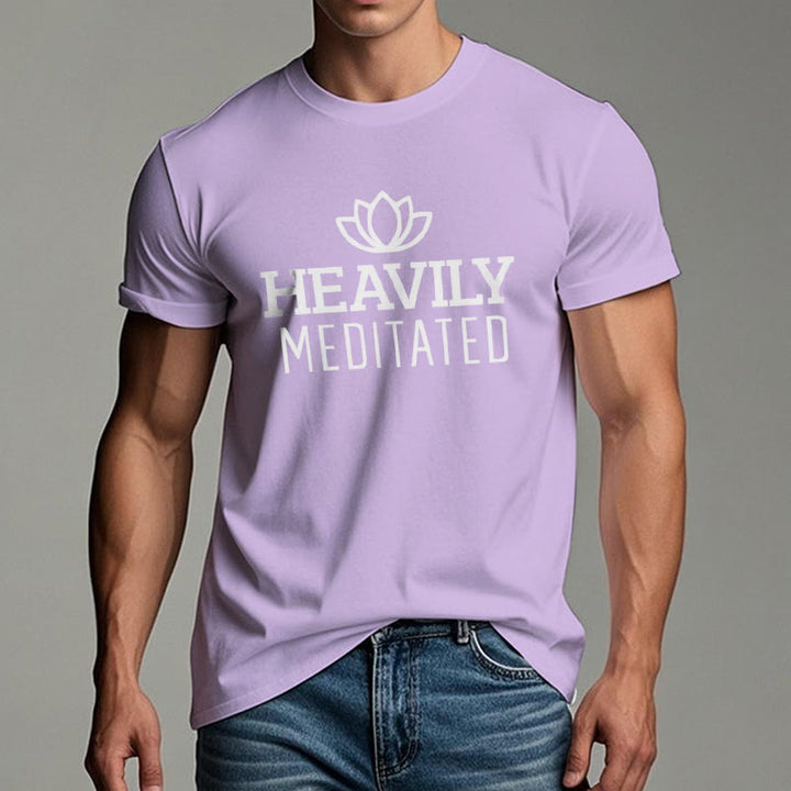 T-shirt Olivenorma Lotus fortement médité