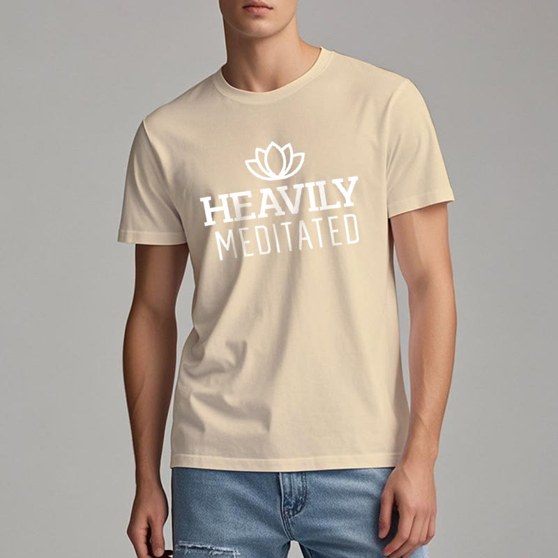 T-shirt Olivenorma Lotus fortement médité