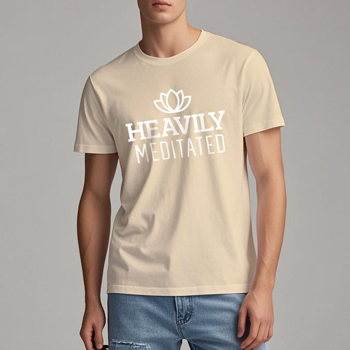 T-shirt Olivenorma Lotus fortement médité