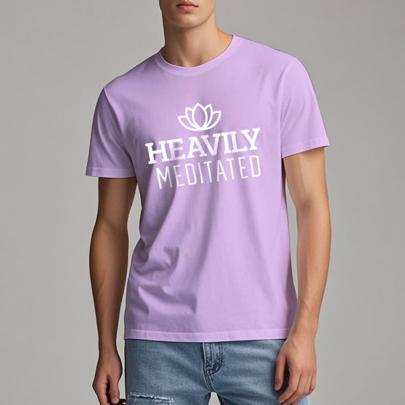 T-shirt Olivenorma Lotus fortement médité