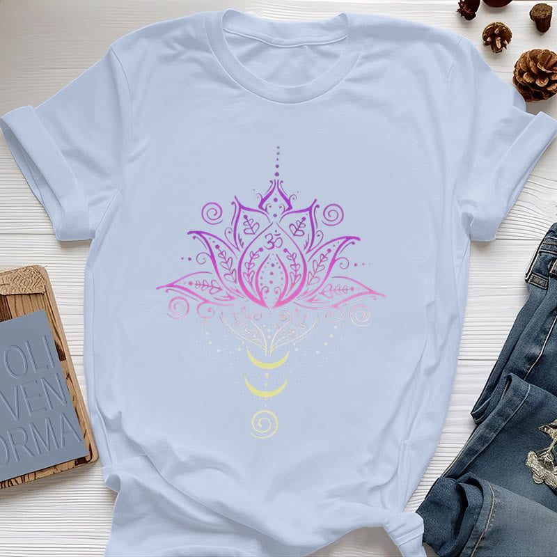 Olivenorma OM T-Shirt Fleur de Lotus