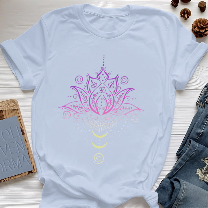 Olivenorma OM T-Shirt Fleur de Lotus