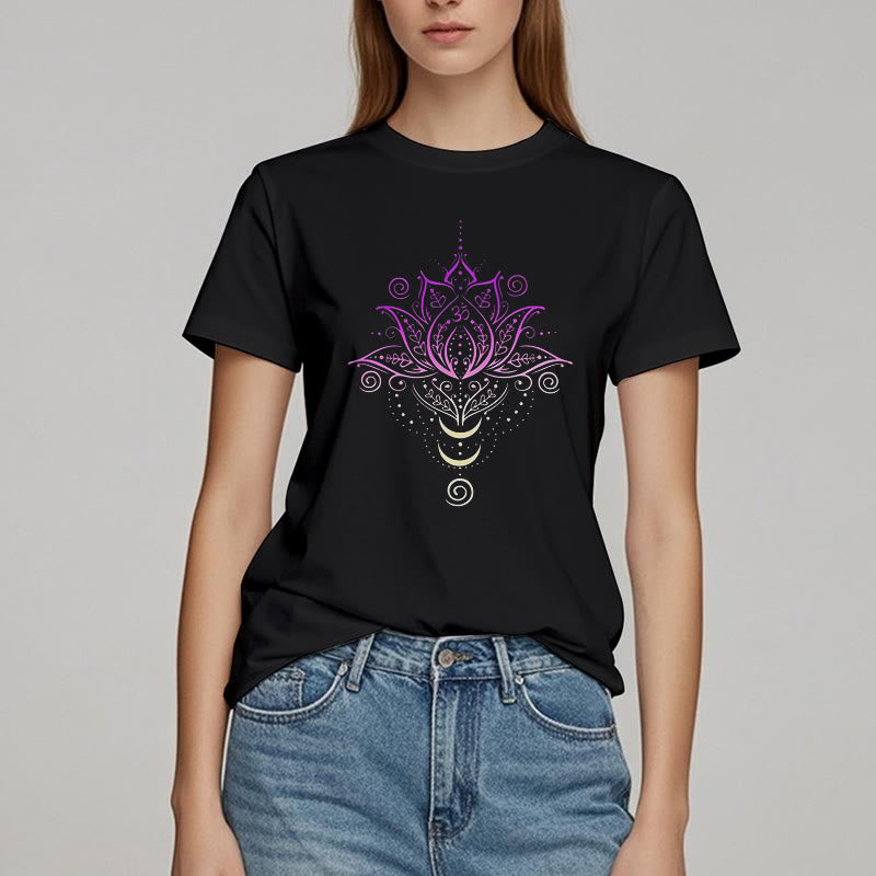 Olivenorma OM T-Shirt Fleur de Lotus