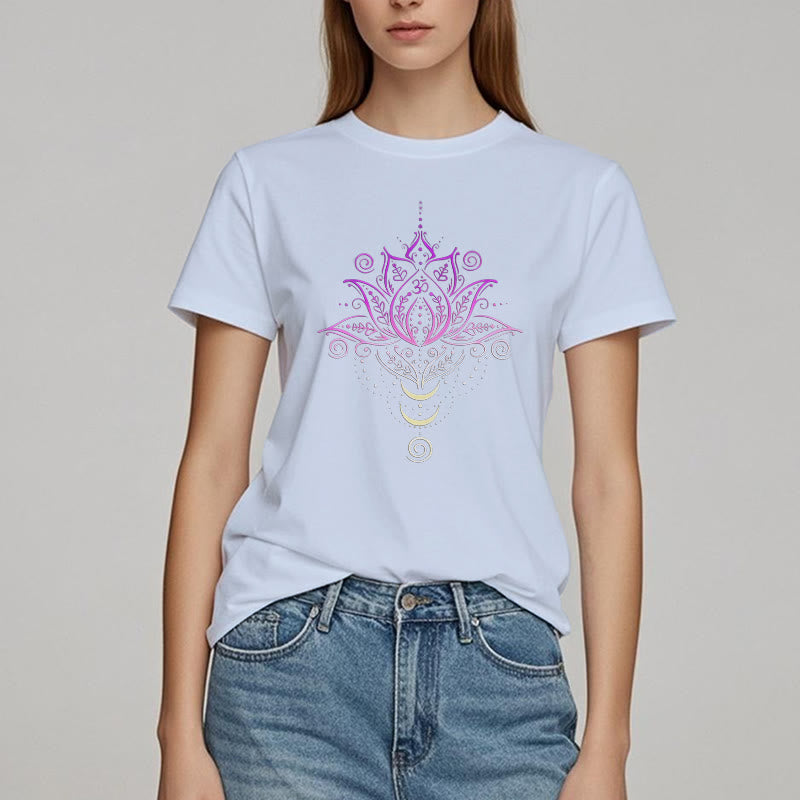 Olivenorma OM T-Shirt Fleur de Lotus