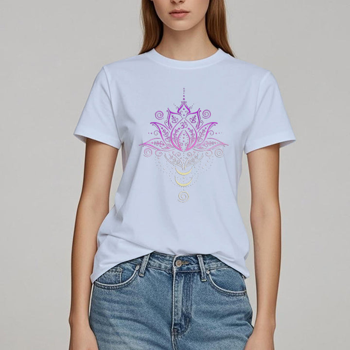 Olivenorma OM T-Shirt Fleur de Lotus