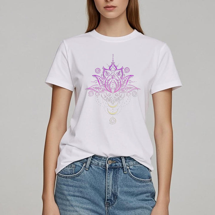 Olivenorma OM T-Shirt Fleur de Lotus