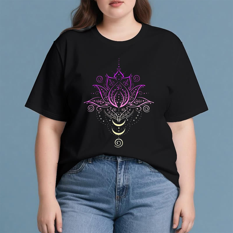 Olivenorma OM T-Shirt Fleur de Lotus