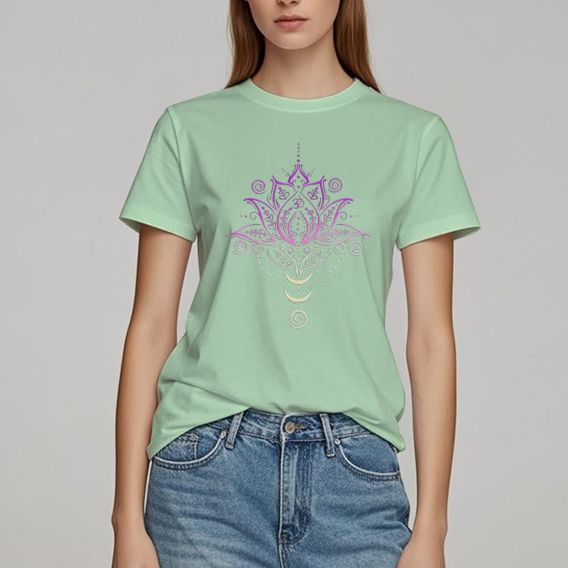 Olivenorma OM T-Shirt Fleur de Lotus