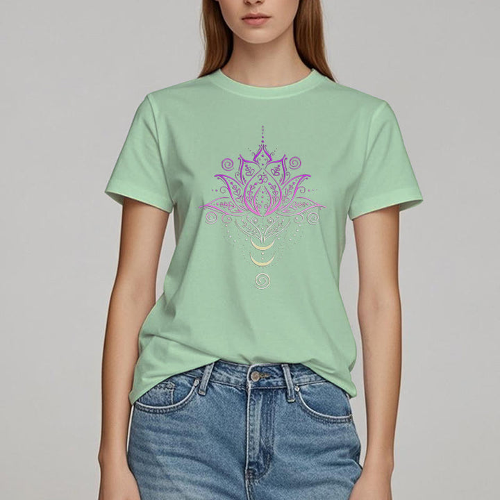 Olivenorma OM T-Shirt Fleur de Lotus