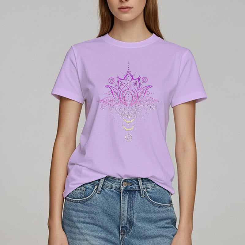 Olivenorma OM T-Shirt Fleur de Lotus