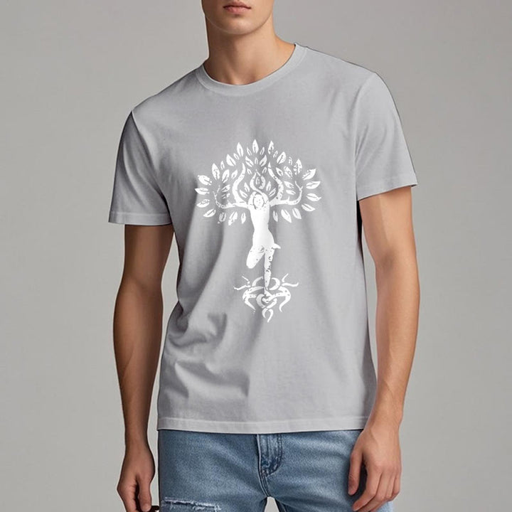 T-shirt Olivenorma Fleur Zen Arbre
