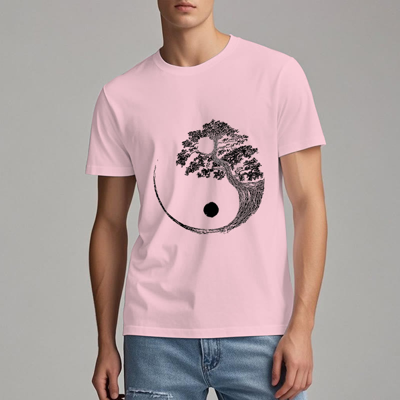 T-shirt Olivenorma Yin Yang Bonsaï