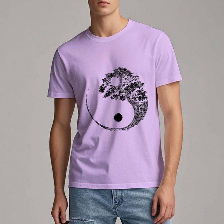 T-shirt Olivenorma Yin Yang Bonsaï