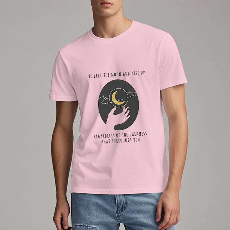 T-shirt Olivenorma « Soyez comme la lune »