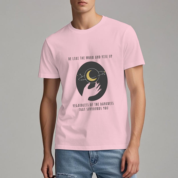 T-shirt Olivenorma « Soyez comme la lune »
