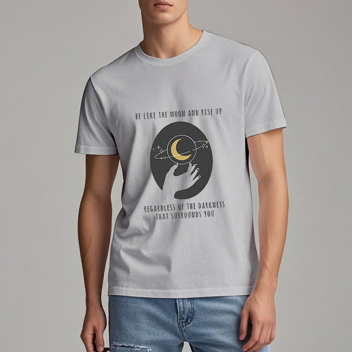 T-shirt Olivenorma « Soyez comme la lune »