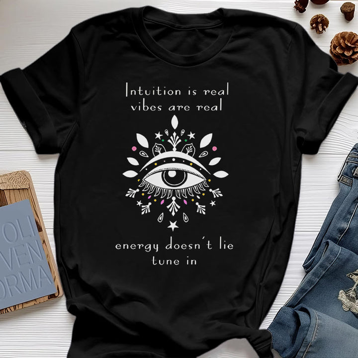 T-shirt Olivenorma Intuition Evil Eye Design