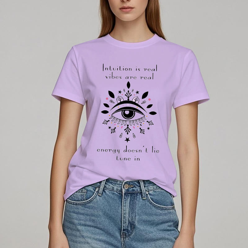 T-shirt Olivenorma Intuition Evil Eye Design