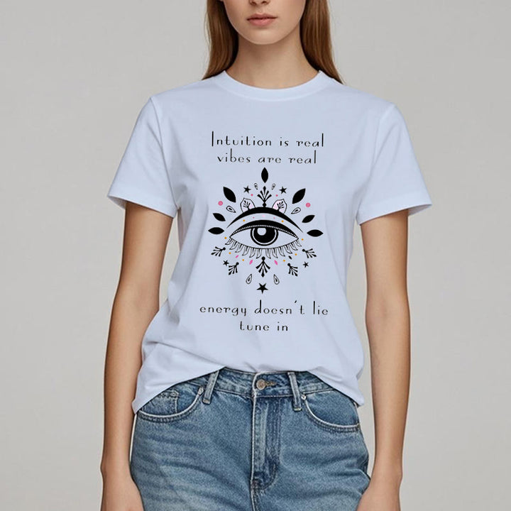 T-shirt Olivenorma Intuition Evil Eye Design