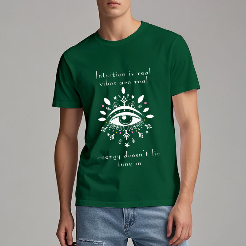 T-shirt Olivenorma Intuition Evil Eye Design
