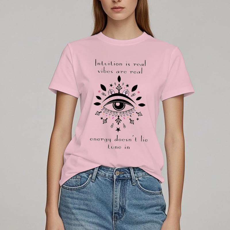 T-shirt Olivenorma Intuition Evil Eye Design