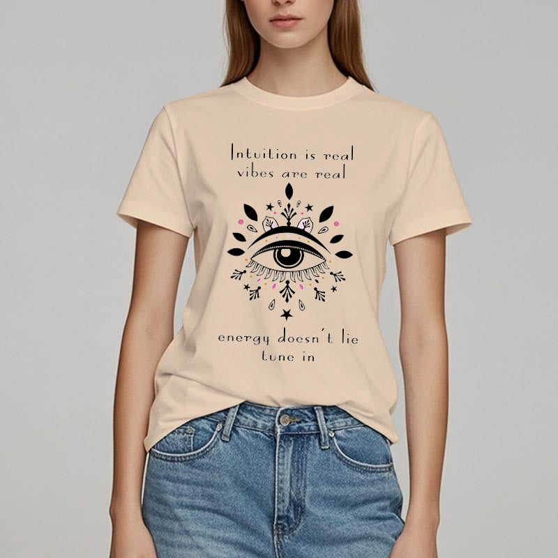 T-shirt Olivenorma Intuition Evil Eye Design