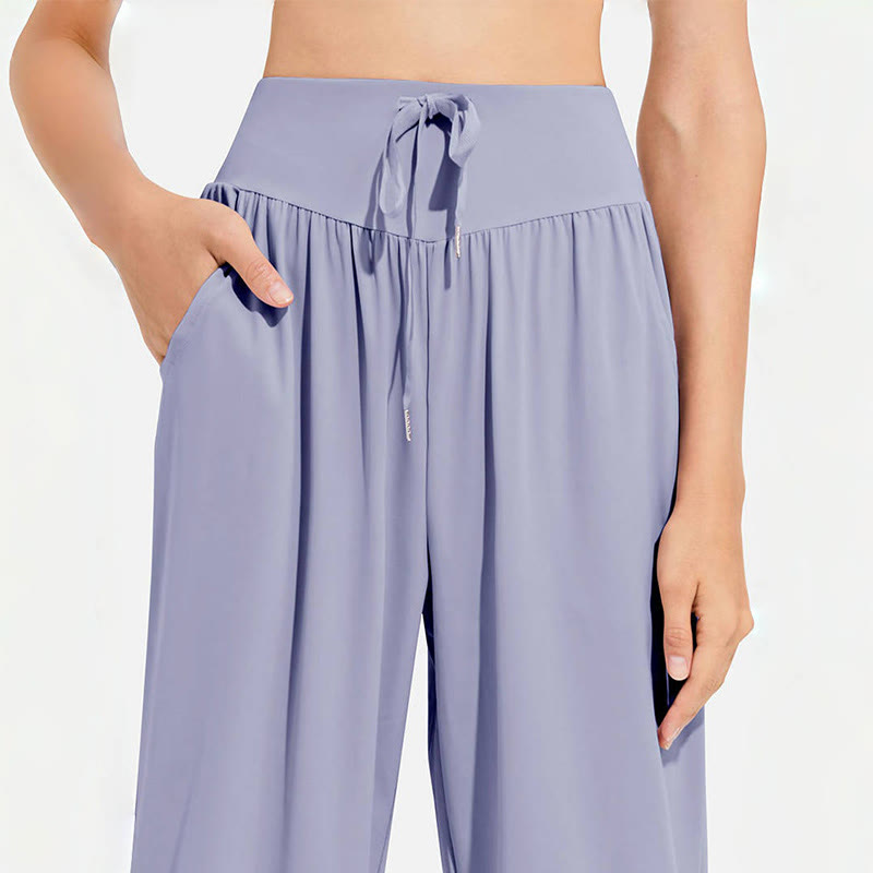 Pantalon de yoga sarouel Olivenorma « Cool » absorbant l'humidité et respirant