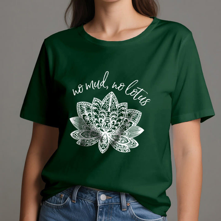 T-shirt de yoga pour femme Olivenorma Méditation Spirituelle