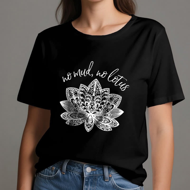 T-shirt de yoga pour femme Olivenorma Méditation Spirituelle