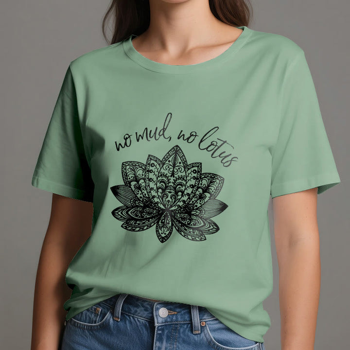 T-shirt de yoga pour femme Olivenorma Méditation Spirituelle