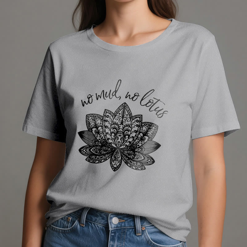 T-shirt de yoga pour femme Olivenorma Méditation Spirituelle