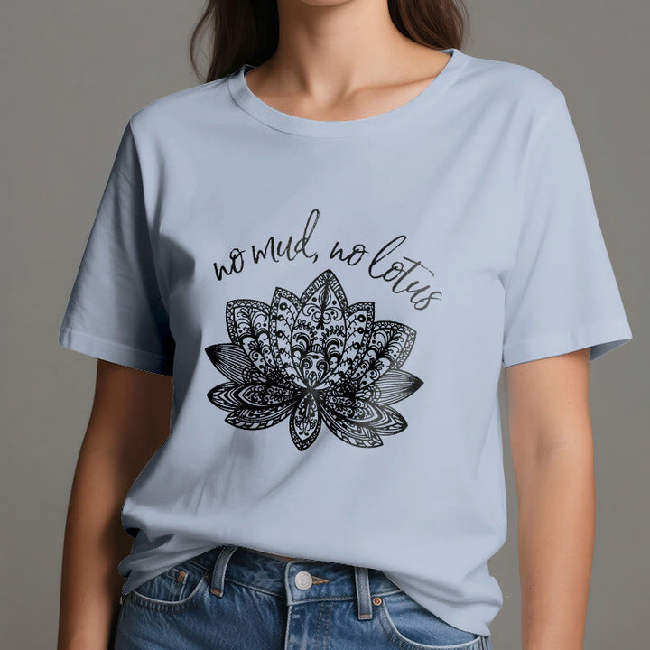 T-shirt de yoga pour femme Olivenorma Méditation Spirituelle