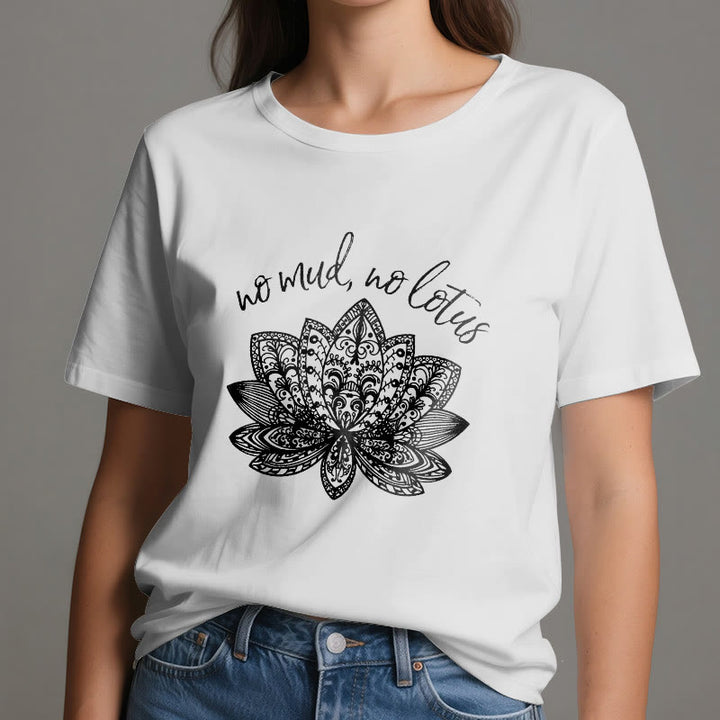 T-shirt de yoga pour femme Olivenorma Méditation Spirituelle
