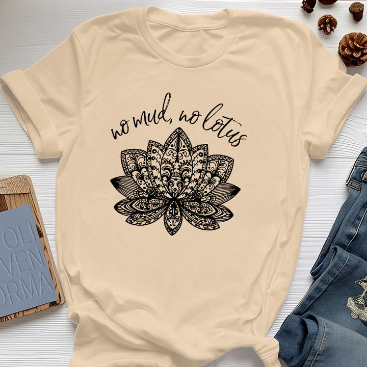 T-shirt de yoga pour femme Olivenorma Méditation Spirituelle