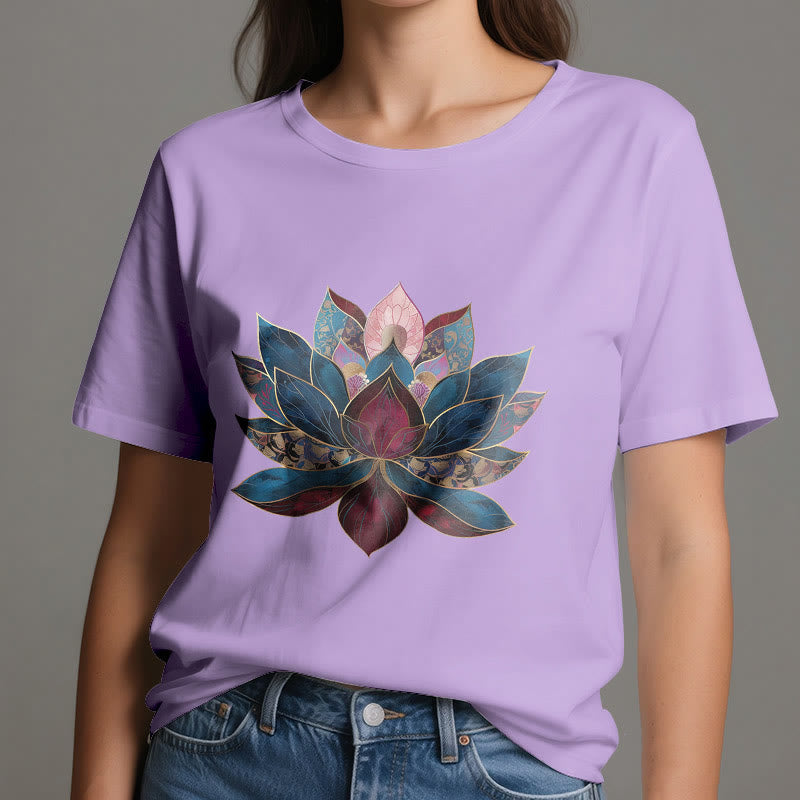 Olivenorma Fleur de Lotus Bouddhisme Zen T-Shirt