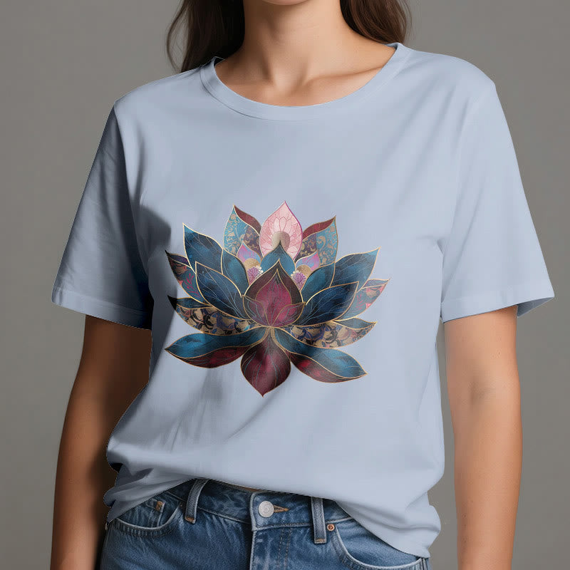 Olivenorma Fleur de Lotus Bouddhisme Zen T-Shirt