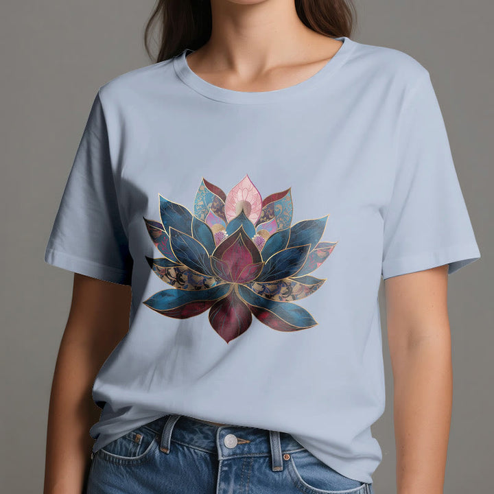 Olivenorma Fleur de Lotus Bouddhisme Zen T-Shirt