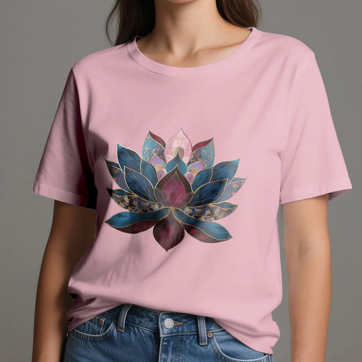 Olivenorma Fleur de Lotus Bouddhisme Zen T-Shirt