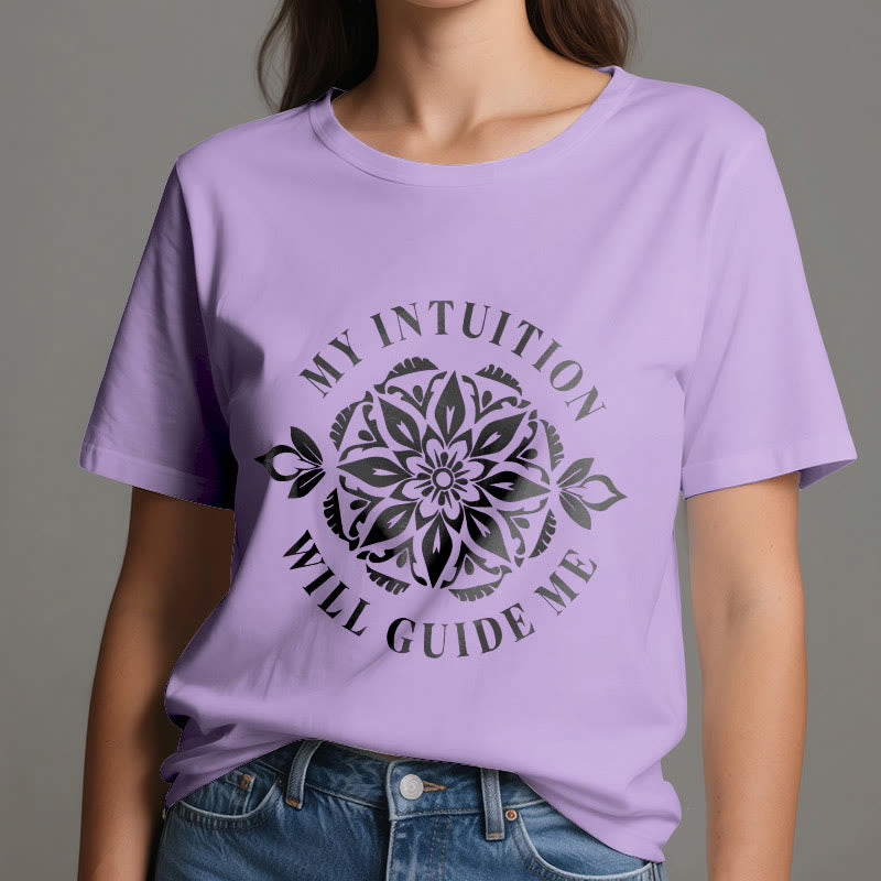 T-shirt fleuri Olivenorma « Mon intuition me guidera » - image 17