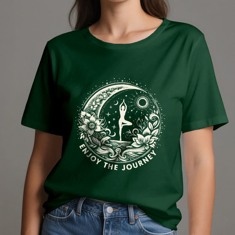 T-shirt de yoga spirituel Olivenorma « PROFITEZ DU VOYAGE » - image 21