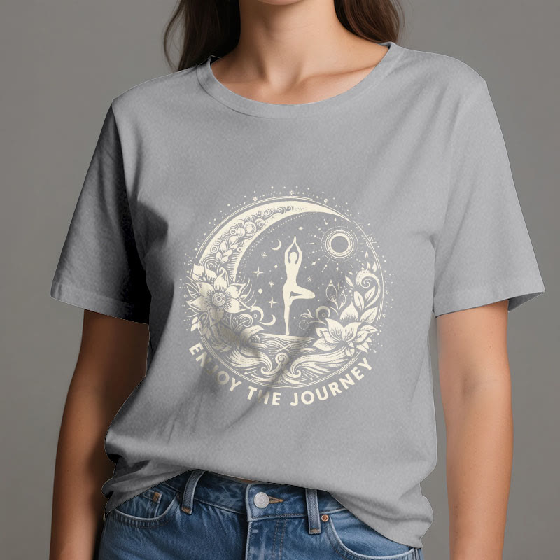 T-shirt de yoga spirituel Olivenorma « PROFITEZ DU VOYAGE » - image 11