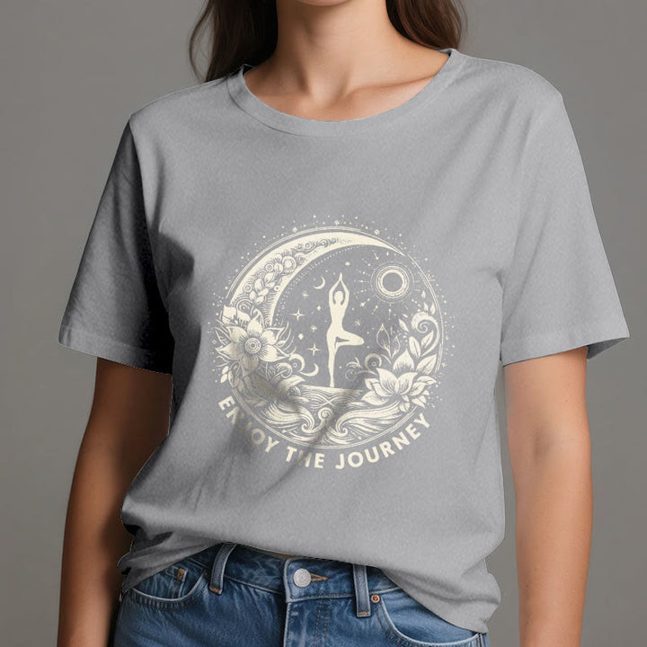 T-shirt de yoga spirituel Olivenorma « PROFITEZ DU VOYAGE » - image 11