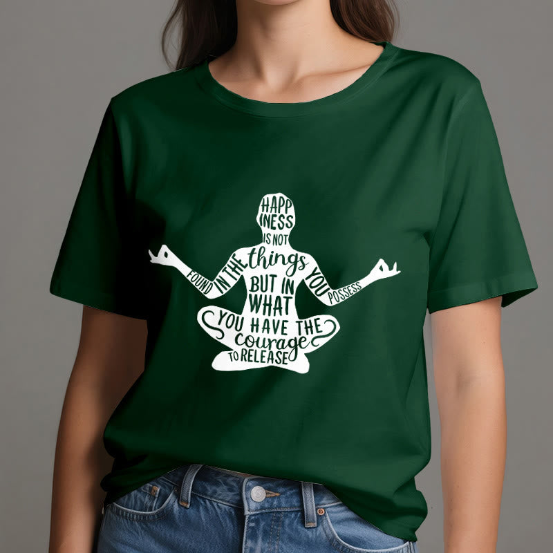 T-shirt de méditation Olivenorma en coton, t-shirt de yoga spirituel - image 21