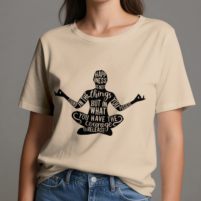 T-shirt de méditation Olivenorma en coton, t-shirt de yoga spirituel - image 13